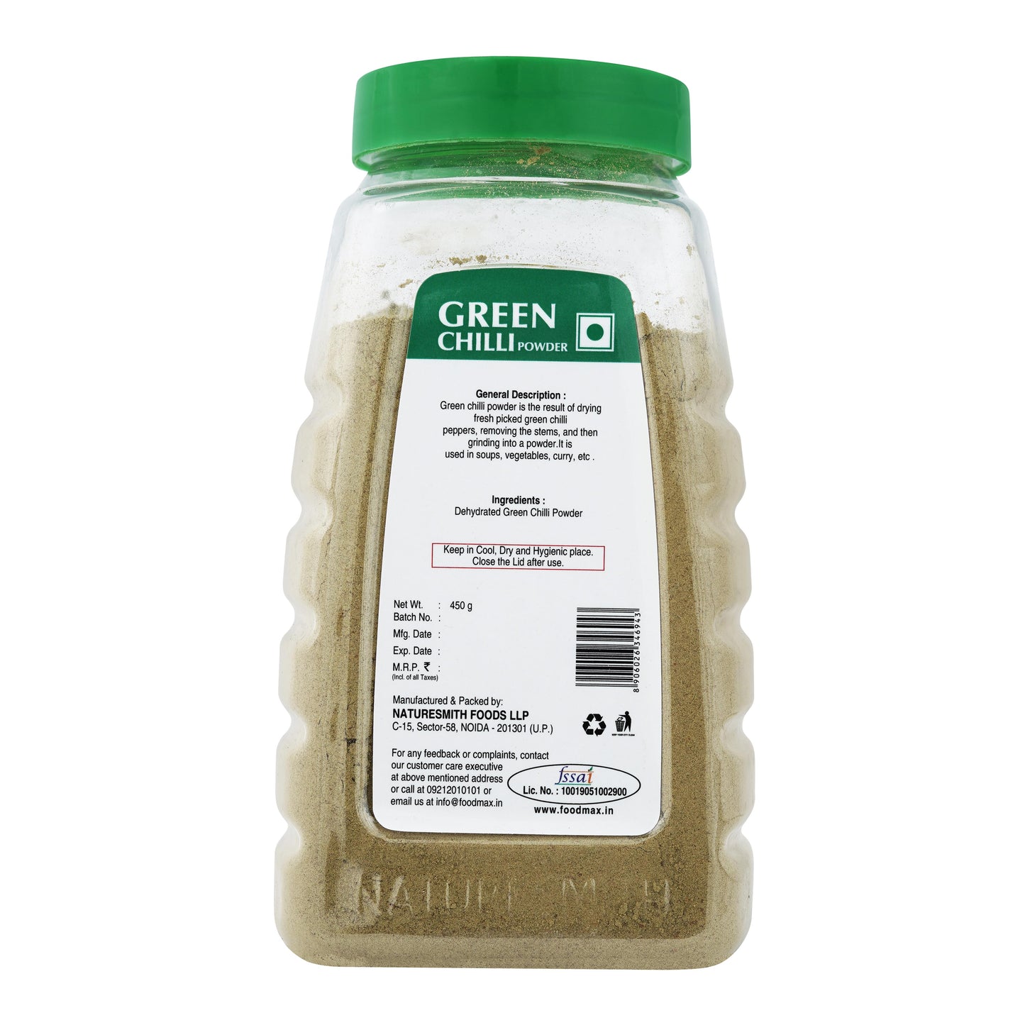 Green Chilli Powder