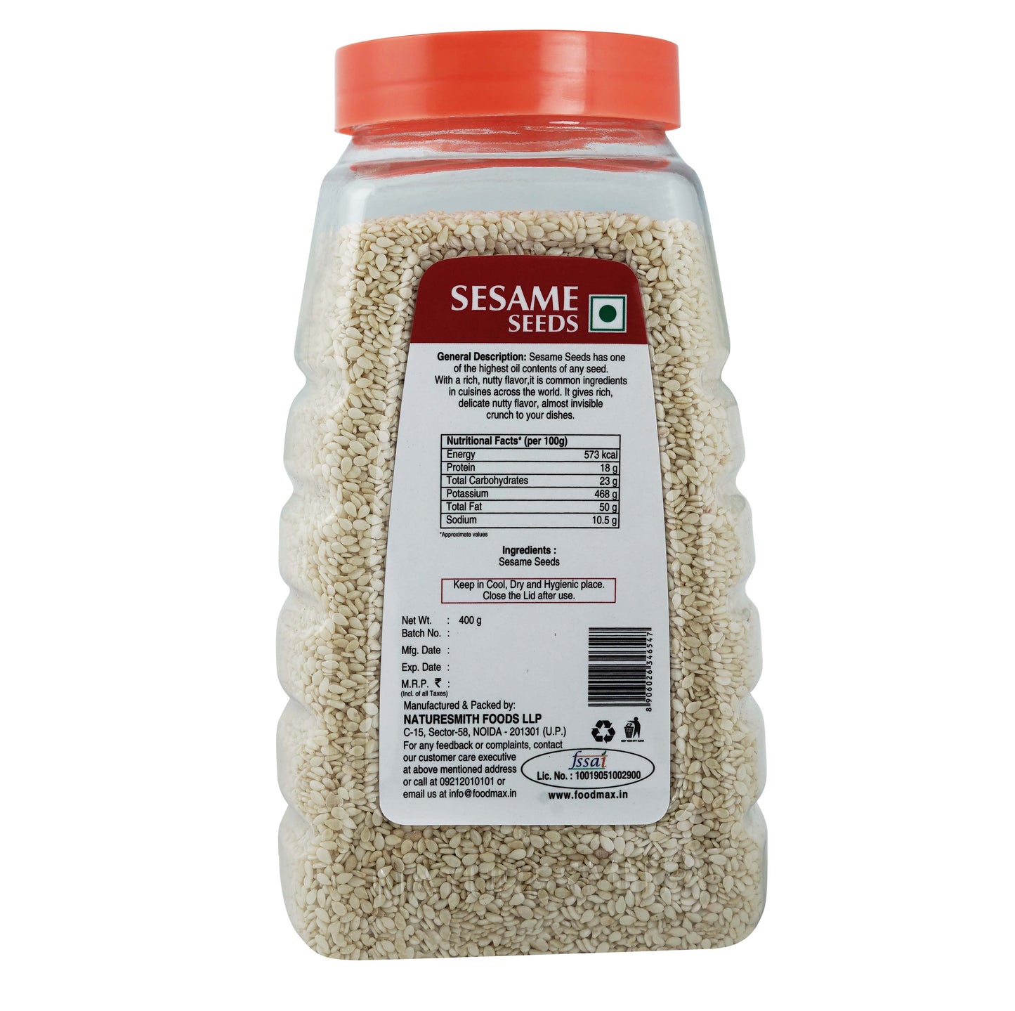 Seasame Seeds white